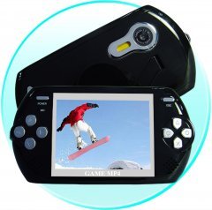 MP4 Game/Player 1GB, 2.8-inch LCD, 1.3M Pixel, SD/MMC Card