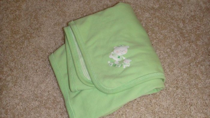 Green Baby Blanket New