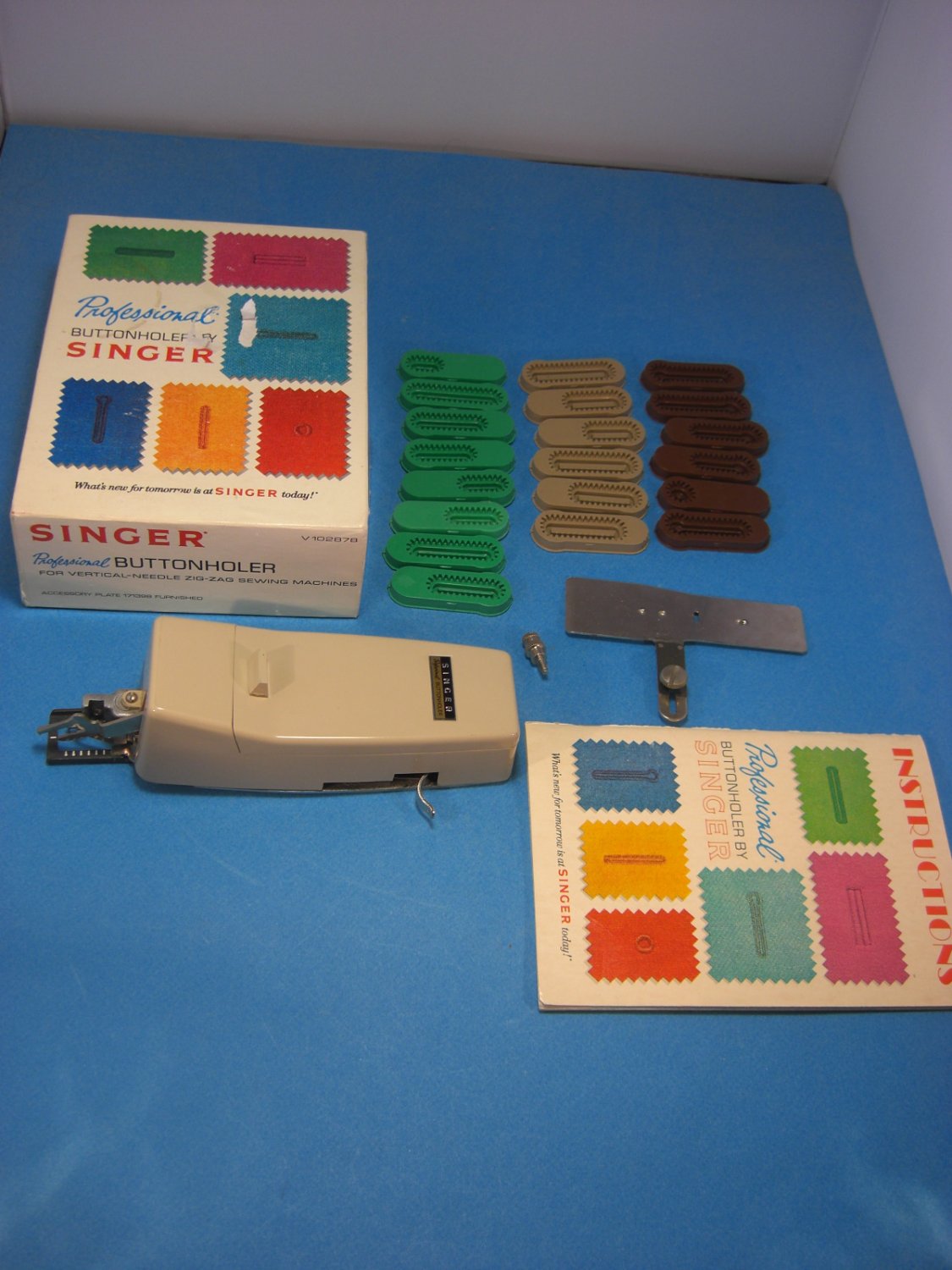 Singer Professional Buttonholer VerticalNeedle ZigZag Sewing Machines