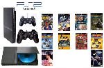 Slim Sony Playstation 2 "Value Bundle" - 30 Games with Wireless Controller