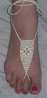Lace Florette Barefoot Sandals
