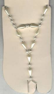 Pearl Triangle Barefoot Sandals