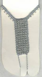 Sasha Bead Crochet Barefoot Sandals