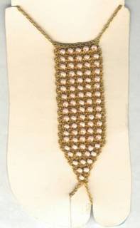 Pocahontas Bead Crochet Barefoot Sandals