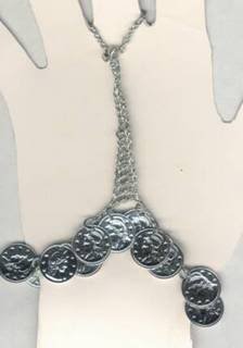 Belly Dancer Coins 2 Slave Bracelets