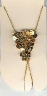 Belly Dancer Coins Barefoot Sandals