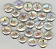 Elder Futhark Glass Runes
