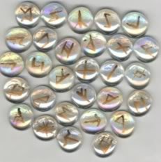 Anglo/Saxon Runes - A set of 29 runes used for divination.