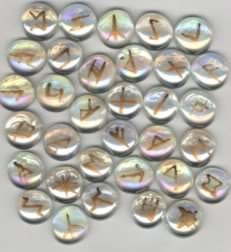 North Umbrian Runes - A set of 32 runes used for divination.