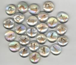 Gothic Runes - A set of 25 runes based the the old Gothic Alphabet used for divination.