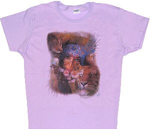 Womans Safari T-Shirt - Sz Lrg