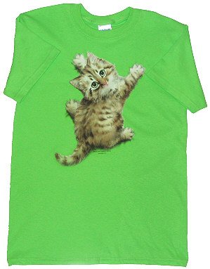 Women's Kitty T-Shirt - Sz Sm
