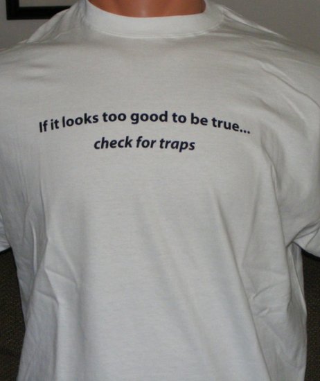 Checkin' for traps