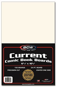 BCW 1000ct (Case) Current Comic Boards