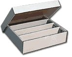 (25) BCW Full Lid Super Monster Storage Box (5000 Ct)
