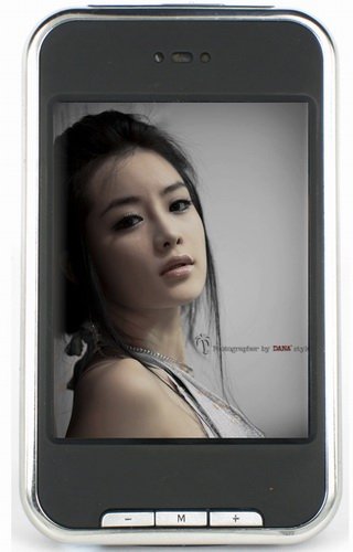 4GB 2.8 Inch Full Touch Screen MP4 Player with Video Camera