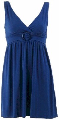 Electric Blue Long Sleeveless Top Small