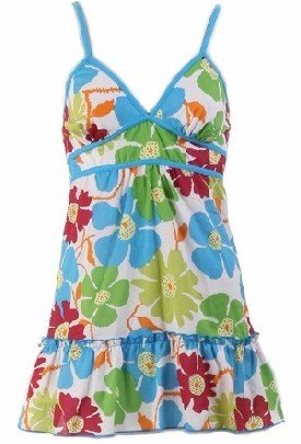 Couture Blue Floral Print Top Small