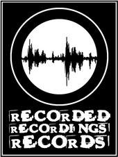 Recorded Recordings Records Sticker