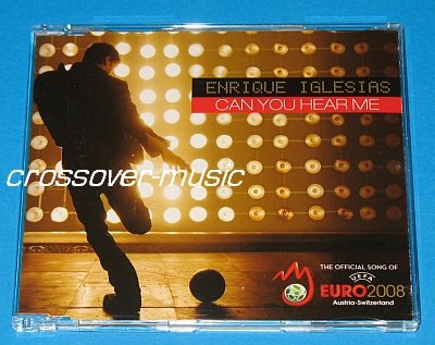 ENRIQUE IGLESIAS Can You Hear Me 4-TRK REMIX CD UEFA