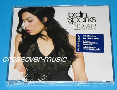 JORDIN SPARKS CHRIS BROWN No Air 5-TRK CD 2008 sealed
