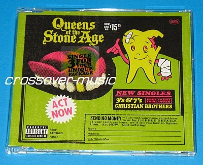 QUEENS OF THE STONE AGE 3's & 7's GER 3-TR CD 2008 QSTA