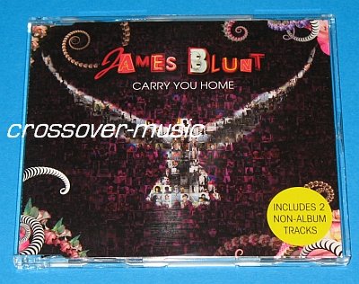 JAMES BLUNT Carry You Home 4-TRK CD w/ non-album tracks