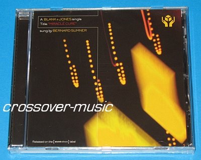 BLANK & JONES Ft. BERNARD SUMNER Miracle Cure 7mx CD NEW ORDER