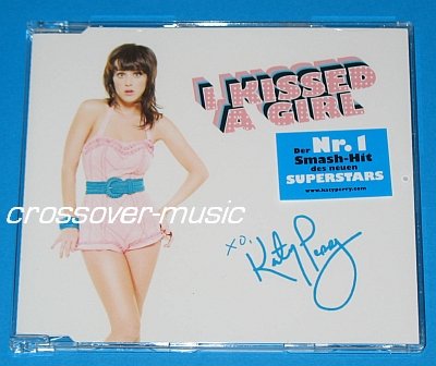 KATY PERRY I Kissed A Girl 3TR RMX CD 2008 CATHY DENNIS