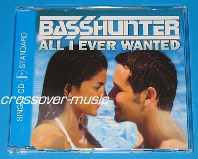 BASSHUNTER All I Ever Wanted (DotA) GER 2-TRK CD 2008