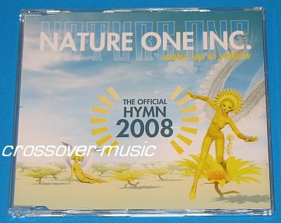 NATURE ONE INC. Wake Up In Yellow 6mx CD SINGLE 2008 ATB