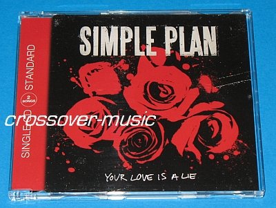SIMPLE PLAN Your Love Is A Lie GER 2-TRK CD SINGLE 2008