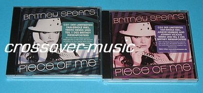 BRITNEY SPEARS Piece Of Me LTD GERMAN 2-CD SET w/poster