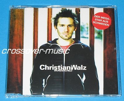 CHRISTIAN WALZ Wonderchild GERMAN 3-TRK CD 2007 w/VIDEO