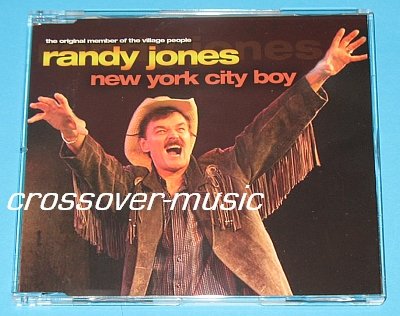 RANDY JONES PET SHOP BOYS NYC Boy 6mx CD VILLAGE PEOPLE