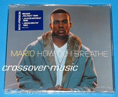 MARIO How Do I Breathe GERMAN 4-TRK CD Let Me Love You