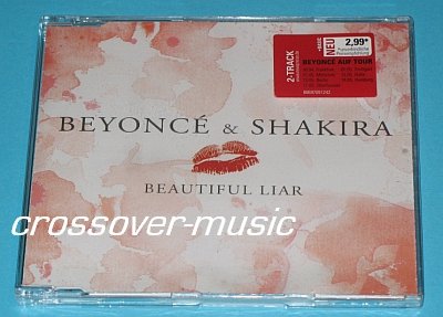 BEYONCE & SHAKIRA Beautiful Liar GERMAN 2-TRK CD sealed