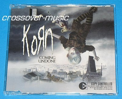 KORN Coming Undone GERMAN 3-TRACK CD SINGLE 2006 NEW