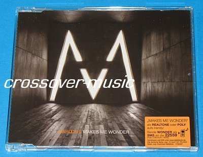 MAROON 5 Makes Me Wonder GERMAN 4-TRACK CD w/ VIDEO NEW