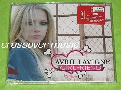 AVRIL LAVIGNE Girlfriend GER 2-TR CD 2007 w/ non-album