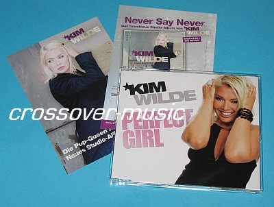 KIM WILDE Perfect Girl 2006 GER 4-TRACK CD + PR CARD