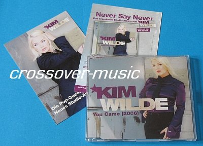 KIM WILDE You Came 2006 GER 4-TRK CD SINGLE + PR-CARD