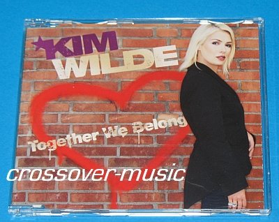 KIM WILDE Together We Belong GERMAN 4-TRACK CD 2007 NEW