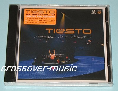 TIESTO Adagio For Strings LTD GER 8-TRK CD 2005 DJ sealed