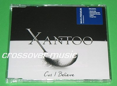 XANTOO Cos I Believe CD GRACIA EUROVISION THE SOULTANS