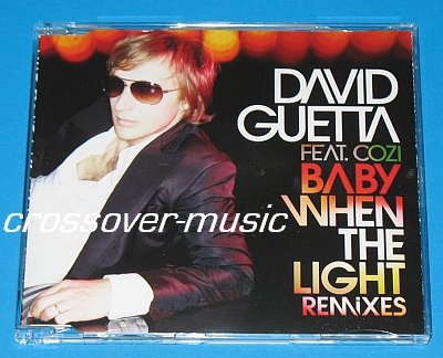 DAVID GUETTA Baby When The Light 7mx CD CATHY DENNIS
