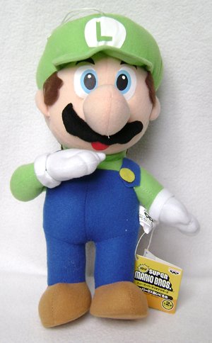 Super Mario Luigi Plush