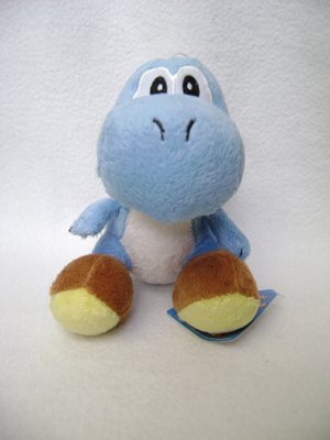 Super Mario Blue Yoshi Plush