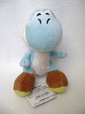 Super Mario Light Blue Yoshi Plush