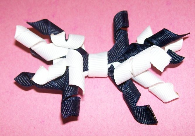 Korkie Korker Bow - Navy and White